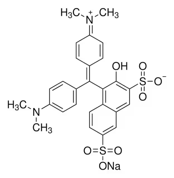Acid Green 50 structure, CAS 3087-16-9