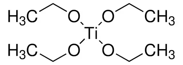 Titanium ethoxide structure, CAS 3087-36-3