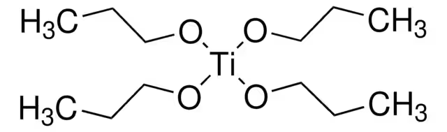 Titanium propoxide structure, CAS 3087-37-4