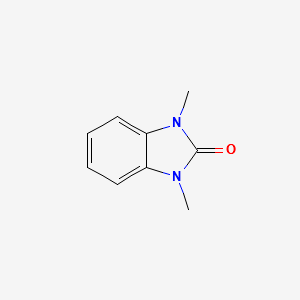 1,3-Dimethylbenzimidazol-2-one structure, CAS 3097-21-0