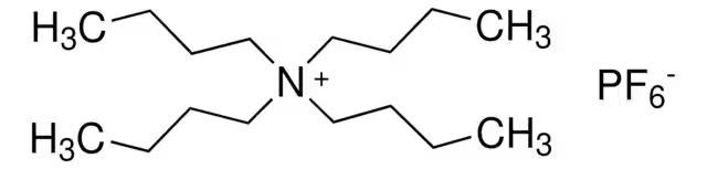 Tetrabutylammonium hexafluorophosphate structure, CAS 3109-63-5