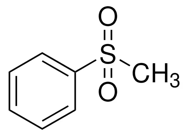 Methyl phenyl sulfone structure, CAS 3112-85-4