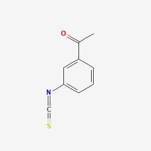 3-Acetylphenyl isothiocyanate structure, CAS 3125-71-1