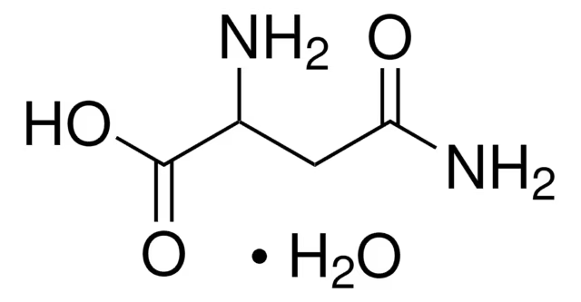 DL-Asparagine monohydrate structure, CAS 3130-87-8