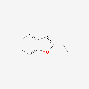 2-Ethylbenzofuran structure, CAS 3131-63-3