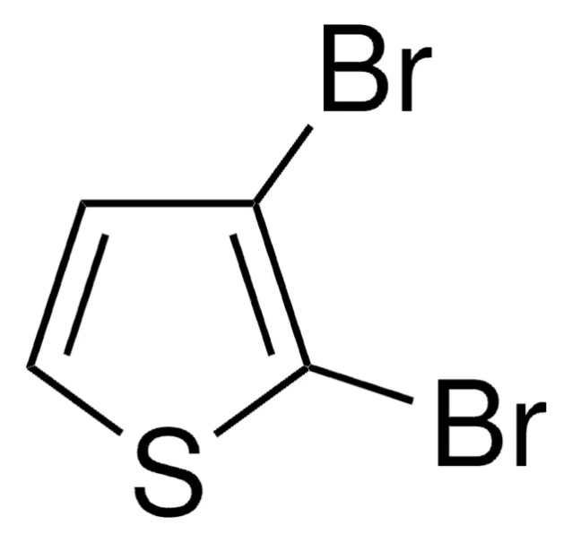 2,3-Dibromothiophene structure, CAS 3140-93-0