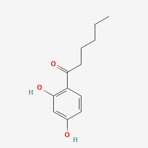 4-Hexanoylresorcinol structure, CAS 3144-54-5