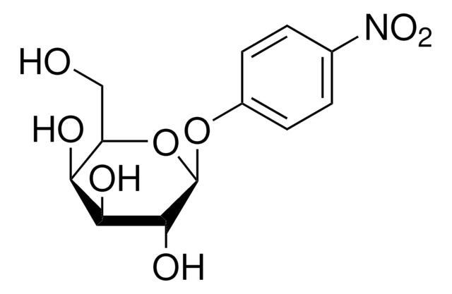 4-Nitrophenyl-beta-D-galactopyranoside structure, CAS 3150-24-1