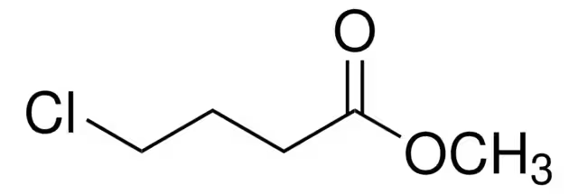 Methyl 4-chlorobutyrate structure, CAS 3153-37-5