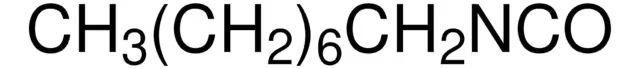 Octyl isocyanate structure, CAS 3158-26-7