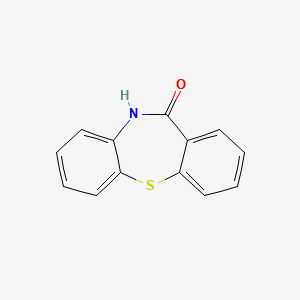 10,11-Dihydro-11-oxodibenzo[b,f][1,4]thiazepine structure, CAS 3159-07-7