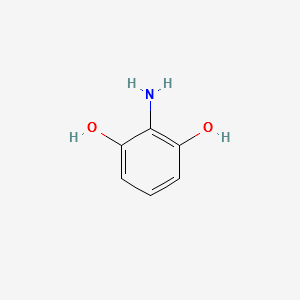 2-Aminoresorcinol structure, CAS 3163-15-3