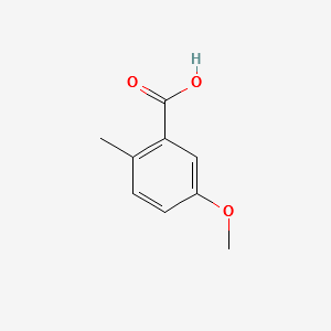 5-Methoxy-2-methylbenzoic acid structure, CAS 3168-59-0