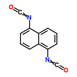1,5-Naphthalene diisocyanate structure, CAS 3173-72-6