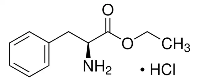 Ethyl L-phenylalaninate hydrochloride structure, CAS 3182-93-2