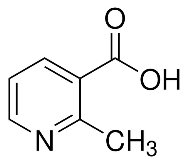2-Methylnicotinic acid structure, CAS 3222-56-8