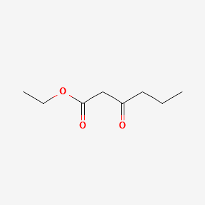 Ethyl butyrylacetate structure, CAS 3249-68-1
