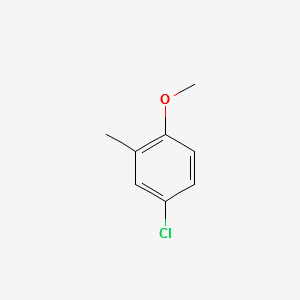 4-Chloro-2-methylanisole structure, CAS 3260-85-3