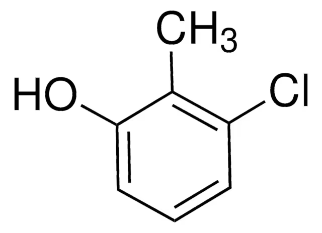 3-Chloro-2-methylphenol structure, CAS 3260-87-5