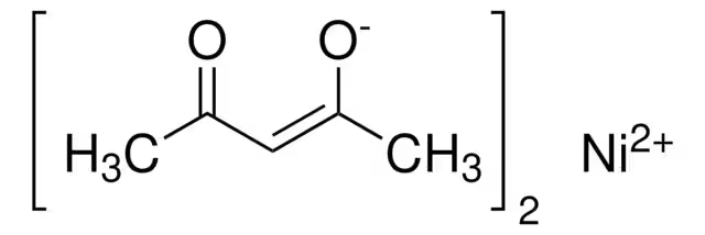 Nickel acetylacetonate structure, CAS 3264-82-2
