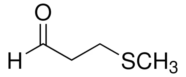 3-(Methylthio)propionaldehyde structure, CAS 3268-49-3