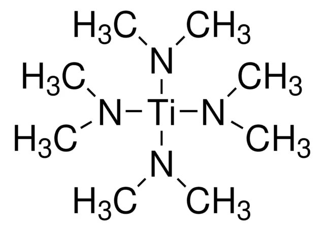 Titanium dimethylamide structure, CAS 3275-24-9
