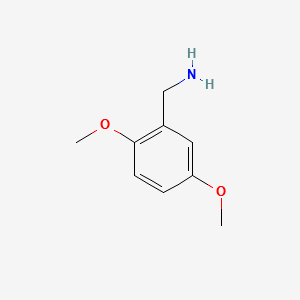 2,5-Dimethoxybenzylamine structure, CAS 3275-95-4