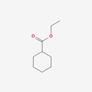 Ethyl cyclohexanecarboxylate structure, CAS 3289-28-9