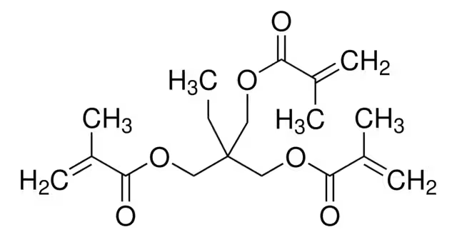 Trimethylolpropane trimethacrylate structure, CAS 3290-92-4