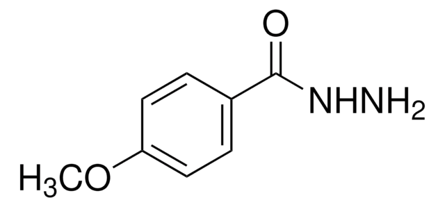 4-Methoxybenzhydrazide structure, CAS 3290-99-1