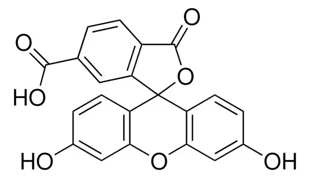 6-Carboxyfluorescein structure, CAS 3301-79-9