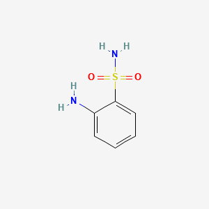 2-Aminobenzenesulfonamide structure, CAS 3306-62-5