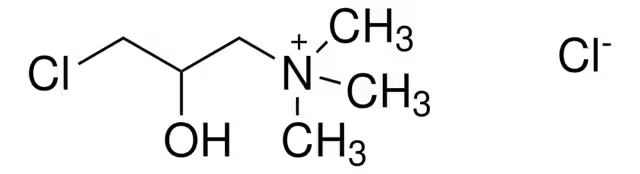 3-Chloro-2-hydroxypropyltrimethyl ammonium chloride structure, CAS 3327-22-8