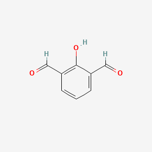 2-Hydroxyisophthalaldehyde structure, CAS 3328-69-6