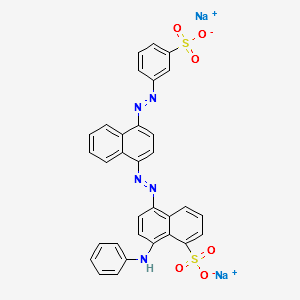Acid Blue 113 structure, CAS 3351-05-1
