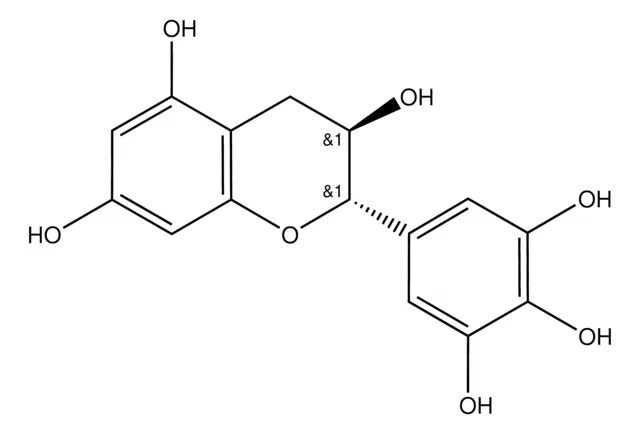 (-)-Gallocatechin structure, CAS 3371-27-5