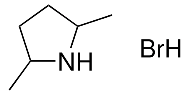 2,5-Dimethylpyrrolidine structure, CAS 3378-71-0