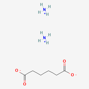 Diammonium adipate structure, CAS 3385-41-9