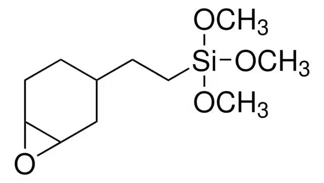 2-(3,4-Epoxycyclohexyl)ethyl]trimethoxysilane structure, CAS 3388-04-3