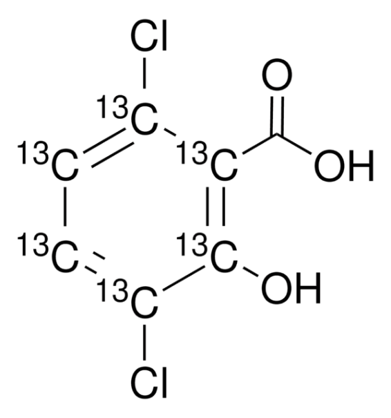 3,6-Dichlorosalicylic acid structure, CAS 3401-80-7