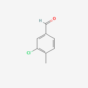 3-Chloro-4-methylbenzaldehyde structure, CAS 3411-03-8