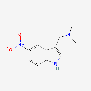 5-Nitrogramine structure, CAS 3414-64-0