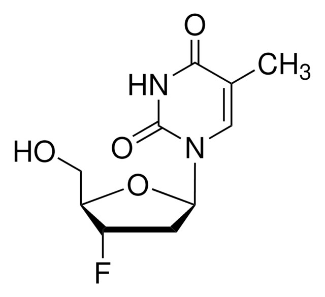 2',3'-Dideoxythymidine structure, CAS 3416-05-5