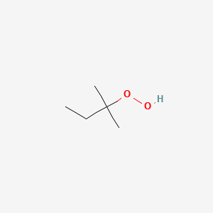 tert-Amyl hydroperoxide structure, CAS 3425-61-4