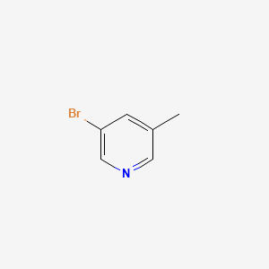3-Bromo-5-methylpyridine structure, CAS 3430-16-8