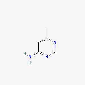 4-Amino-6-methylpyrimidine structure, CAS 3435-28-7