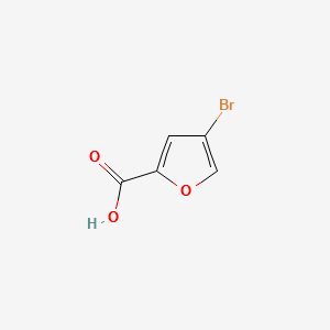4-Bromo-2-furoic acid structure, CAS 3439-02-9