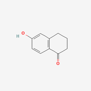 6-Hydroxy-1-tetralone structure, CAS 3470-50-6