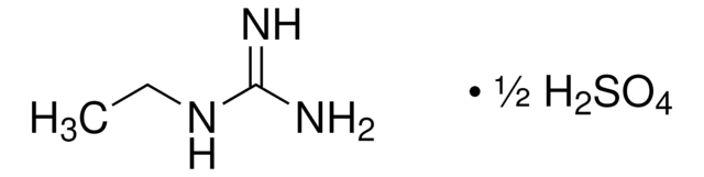 Ethylguanidinium sulphate structure, CAS 3482-86-8