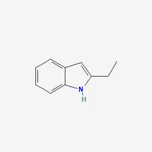 2-Ethyl-1H-indole structure, CAS 3484-18-2
